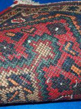 Tapis vintage Persan Hamadan fait main, 1C763