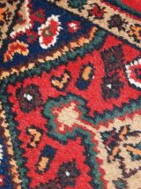 Tapis vintage Persan Hamadan fait main, 1C763
