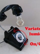 Lampe Téléphone Vintage U43 - Téléphone Rétro Bakélite
