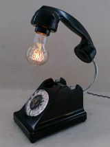 Lampe Téléphone Vintage U43 - Téléphone Rétro Bakélite