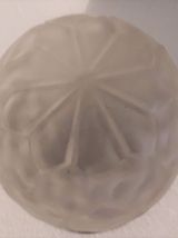 plafonnier en verre opaque