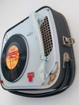 Horloge Platine Vinyle - Tourne Disque - Teppaz