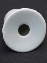encrier porcelaine à couronne à 2 niveaux rare
