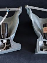 appliques murales nymphes art déco