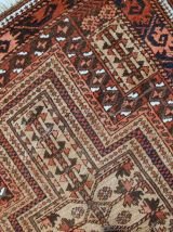 Tapis ancien Afghan Baluch fait main, 1C529