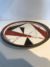 Plateau, carafon et verres art déco 