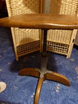 siège d'atelier,avec piètement,assise et dossier en bois (de