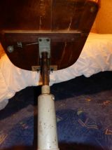 siège d'atelier,avec piètement,assise et dossier en bois (de