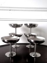 Coupes à glace Guy Degrenne 1970