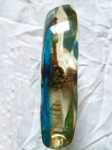 tire bouchon ancien résine inclusion