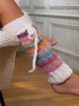 Guêtres Mohair et soie