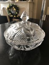 bonbonnière en cristal 