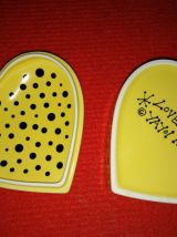 Kusama Yayoi Copyright signé trés rare Boîte en porcelaine p