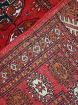 Tapis vintage Pakistanais Tekke fait main, 1C598