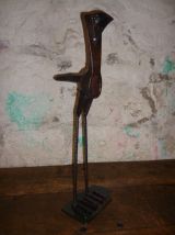 SCULPTURE " L'ECHASSIER " 