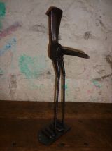 SCULPTURE " L'ECHASSIER " 