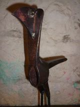 SCULPTURE " L'ECHASSIER " 