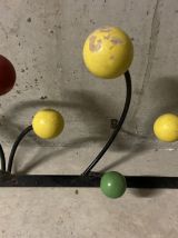 Patère boules années 50