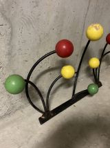 Patère boules années 50