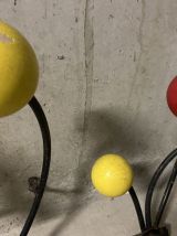 Patère boules années 50