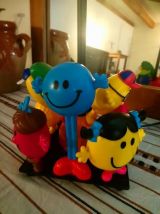 Lampe à poser récup' upcycling "Monsieur/Madame"