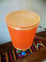 Lampe à poser récup' upcycling "Monsieur/Madame"