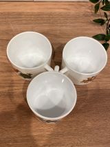 Set de 3 tasses dépareillées Arcopal
