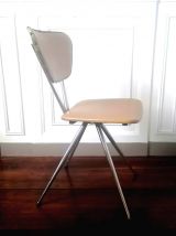 Chaise en skaï années 1950 