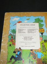 tintin le temple du soleil  de hergé  année 1957