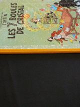 tintin les 7 boules de cristal de hergé  année 1957