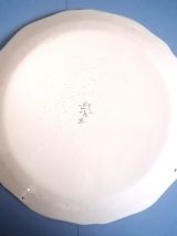 Assiette décor au ballon faïence Hadancourt