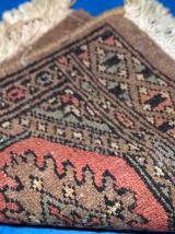 Tapis vintage Ouzbek Bukhara fait main, 1C769