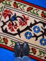 Tapis vintage Français Savonnerie, 1C771