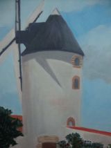 Tableau huile sur toile 46 cm x 38 cm 