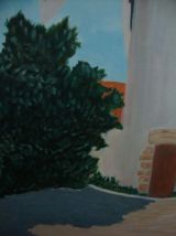 Tableau huile sur toile 46 cm x 38 cm 