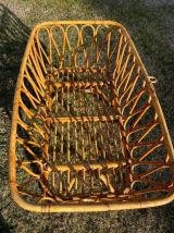 Berceau xxl en rotin 1960