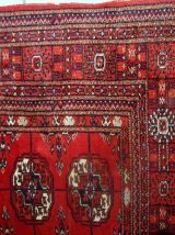 Tapis vintage Turkmène Tekke fait main, 1C631