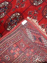 Tapis vintage Turkmène Tekke fait main, 1C631
