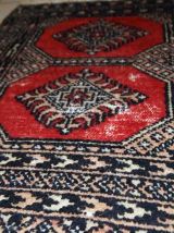 Tapis vintage Pakistanais Lahore fait main, 1C635