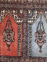 Tapis vintage Ouzbek Bukhara fait main, 1C641