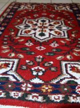 Tapis vintage Persan Hamadan fait main, 1C653