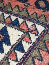 Tapis vintage Persan Kurdish fait main, 1C654