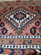 Tapis vintage Persan Kurdish fait main, 1C654