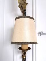 Paire d'appliques à tête de cygne Empire