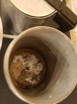 Ancienne cafetière italienne vintage poignée cassée