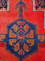 Tapis vintage Persan Senneh fait main, 1C679