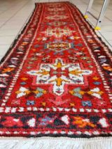 Tapis vintage Persan Karajeh fait main, 1C686