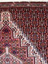 Tapis vintage Persan Nain fait main, 1C687