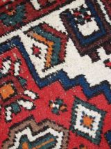 Tapis vintage Persan Hamadan fait main, 1C803
