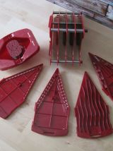 Rare rape a legumes /mandoline vintage multi fonction   